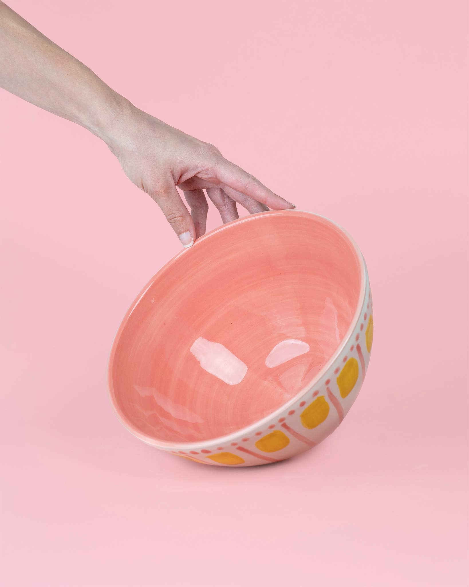 Керамична купа за салата Валентина