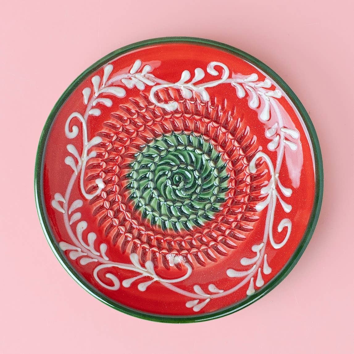 Handmade Ceramic Grater Plate SMALL / Alcazaba