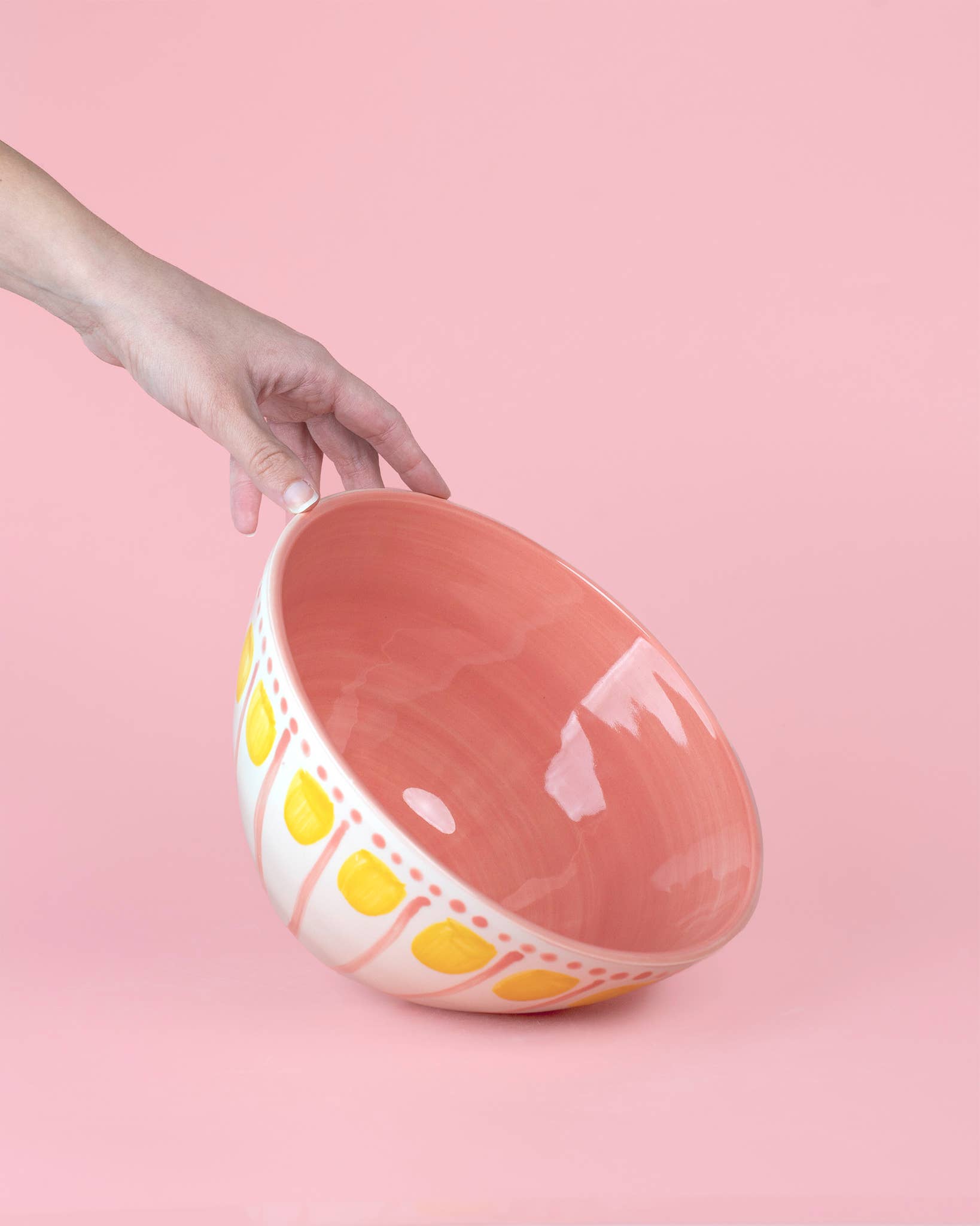 Керамична купа за салата Валентина