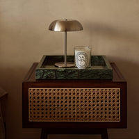 Green Marble Square Tray - 30x30 cm