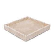 Travertine Square Tray - 30x30 cm