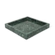 Green Marble Square Tray - 30x30 cm