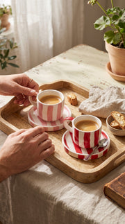 Cești espresso Rose (set de 2-4 piese)
