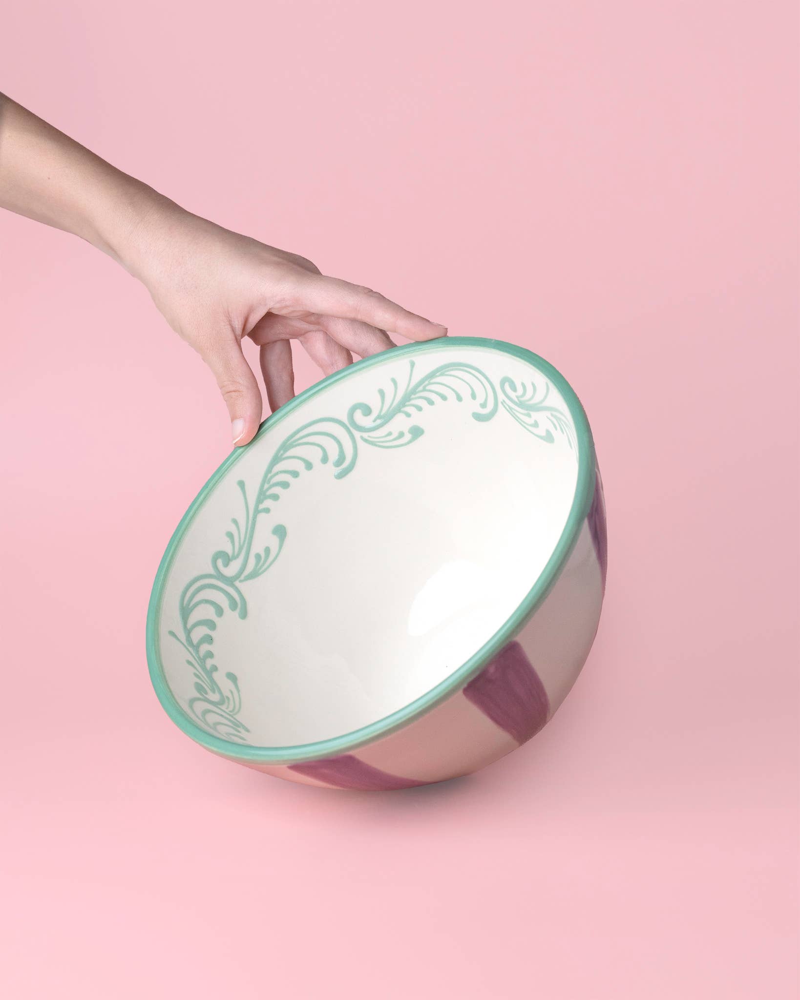 Керамична купа за салата Есмералда