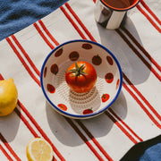 Medium Ceramic Grater Plate Pomodoro