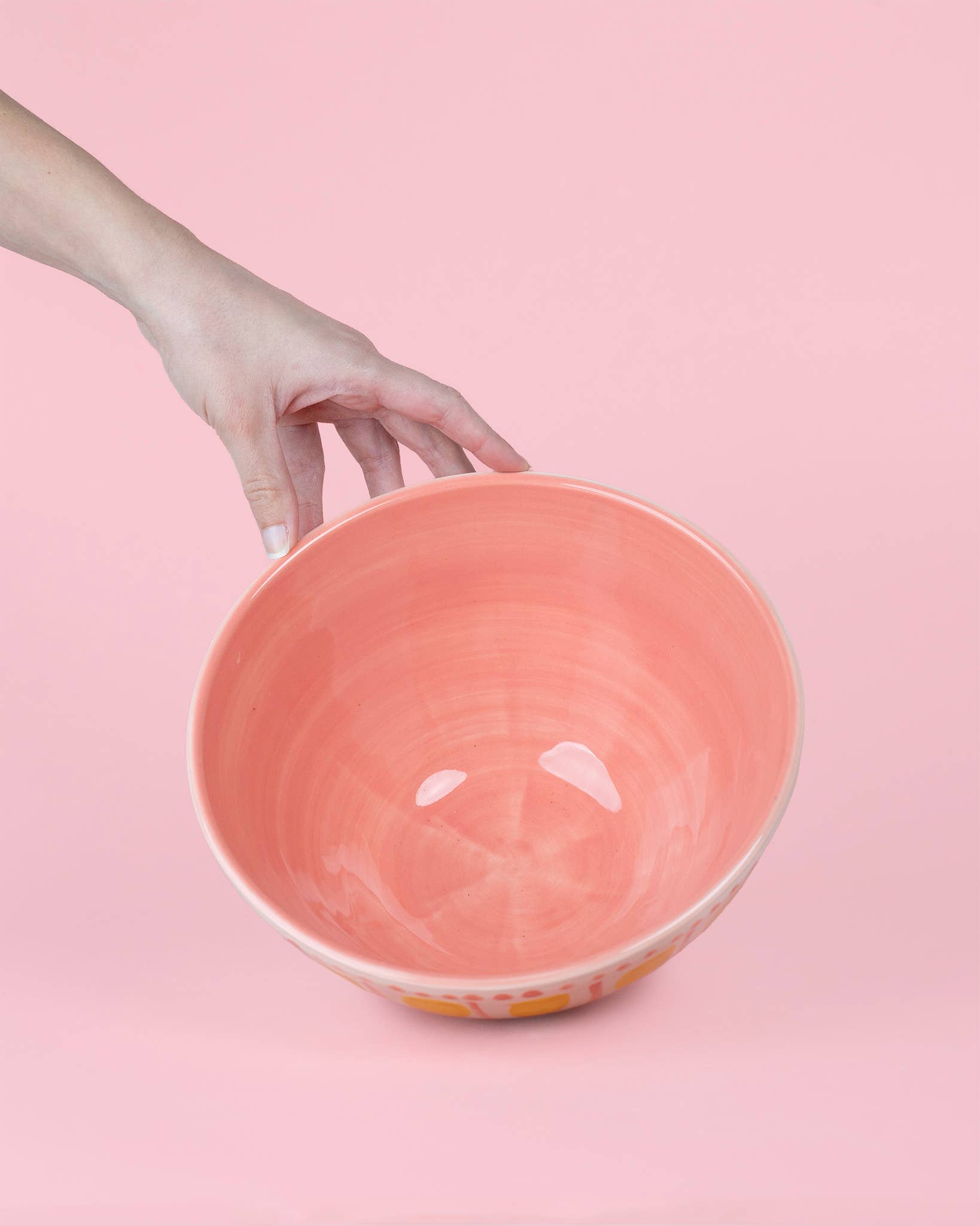 Керамична купа за салата Валентина