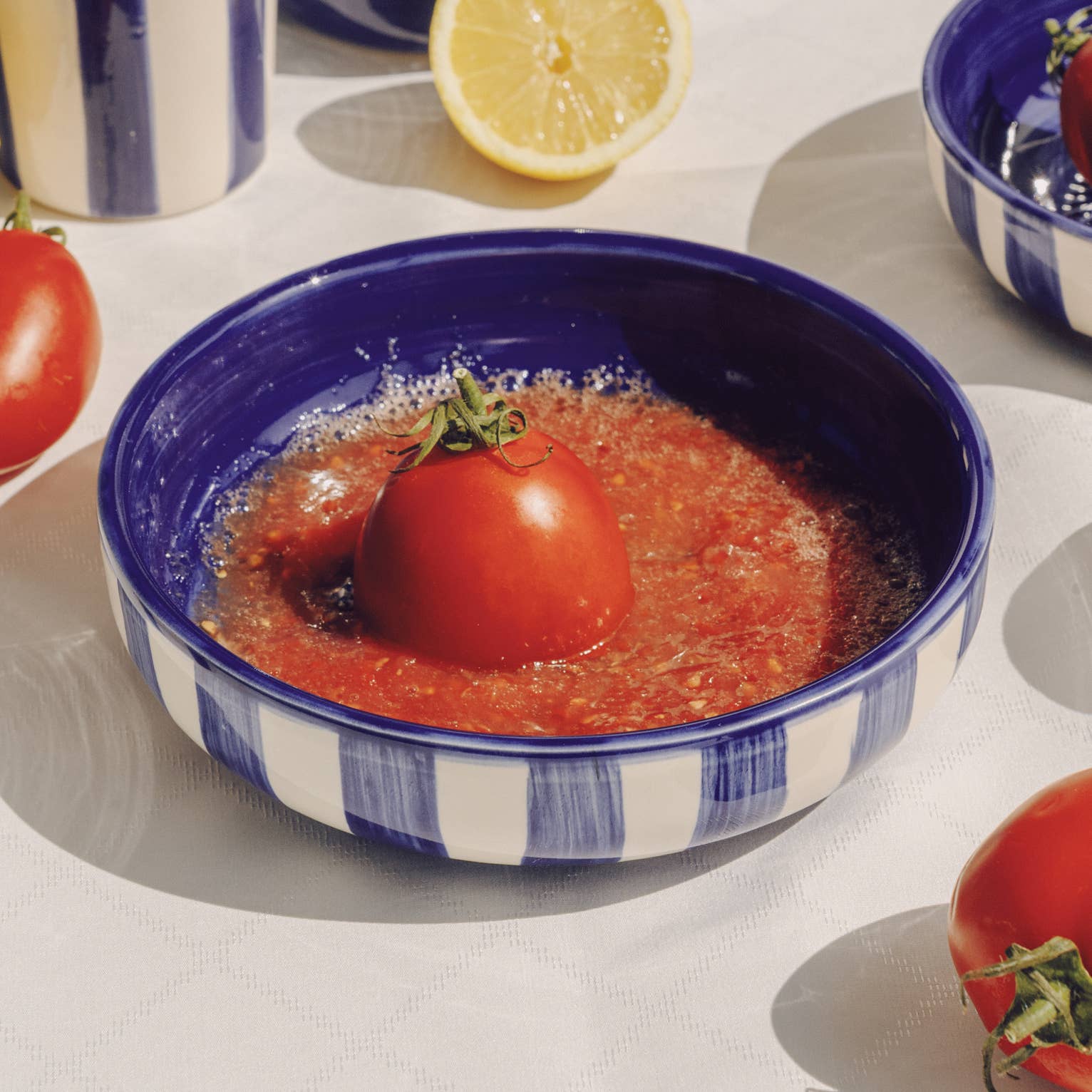 Large Ceramic Grater Plate Costa Azul