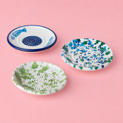 Bol vintage din ceramică cu răzătoare – Valentina roz și galbenă