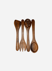 4-Piece Cooking & Serving Utensil Set